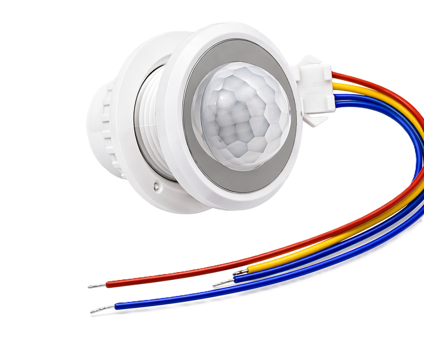 Mini PIR motion sensor with wire connector